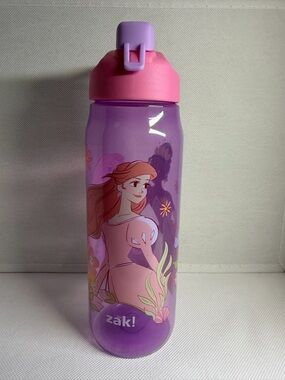 Princess-Themed Purple & Pink Water Bottle